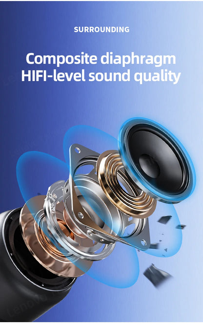 100% Original Lenovo K30 Portable Hifi Bluetooth Wireless Speaker Waterproof USB Outdoor Loudspeaker Music Surround Bass Box Mic