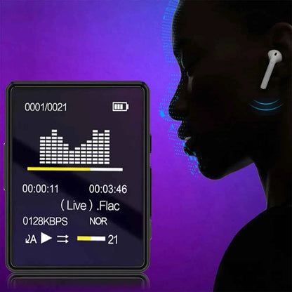 8/16/32/64GB Mini MP4 Video Playback HiFi Bluetooth-Compatible 5.0 MP3 Student Walkman Sports MP3 Player With Recording/E-Book