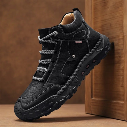 New Non-slip Mens Casual Leather Business Shoes