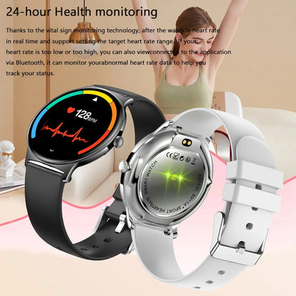 For Huawei New Ultra Slim AMOLED Smart Watch Women Screen Always Display Time Heart Rate BT Calling High-end Fashion Smartwatch