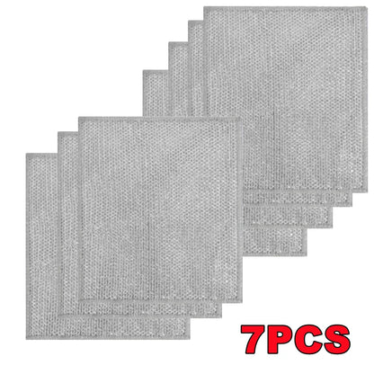 10-1pc Magic Cleaning Cloth Thickened Double -sided Metal Steel Wire Rags Kitchen Dish Pot Washdishing Cloths Towel Clean Tools - AMULET RING STORE