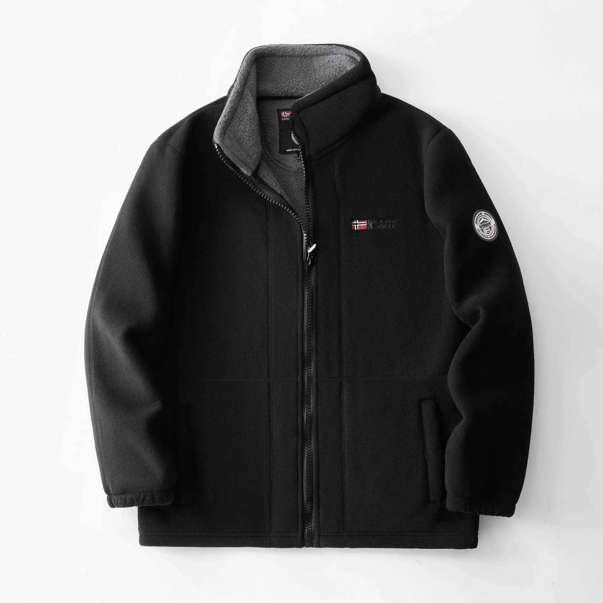 Men Winter Jacket New Arrival Polar Fleece Outwear Thick Fleece Lined Outdoor Man Autumn Jacket Coat