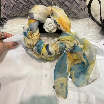 BYSIFA|New Black Pink Peony 100% Silk Shawl Scarf Women Chiffon Long Silk Scarves Cape Summer Foulard Winter Brand Scarves Wraps