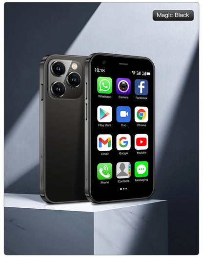 SOYES XS16/XS15 Mini Android Smartphone 3G/4G Network 2GB RAM 16GB ROM 3" Display 5MP Camera Dual SIM With Play Store WhatsAPP - AMULET RING STORE