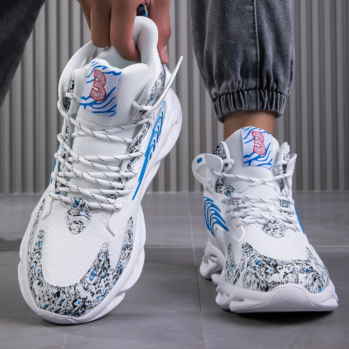 Shoes men Sneakers Male casual Mens Shoes tenis Luxury shoes Trainer Race Breathable Shoes fashion loafers running Shoes for men - AMULET RING STORE