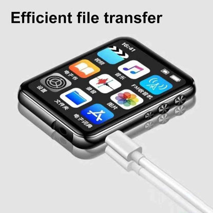 MP3 MP4 Player HiFi MP4 Walkman with Speaker Bluetooth-Compatible Portable MP3 Player Support FM Radio Recording E-Book