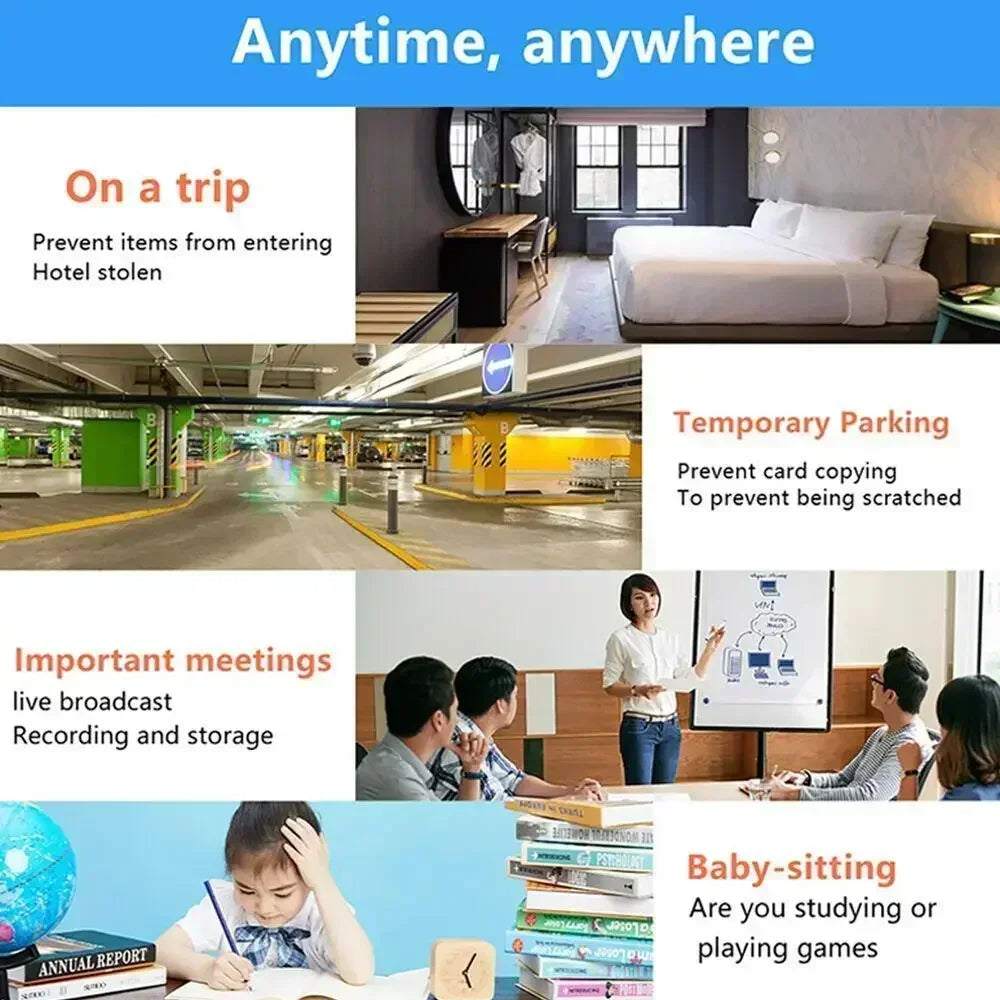 1080P Wireless Wifi Camera Mini Small Night Vision Video Recorder Smart Home Motion Security Detection Surveillance IP Spy Cam - AMULET RING STORE