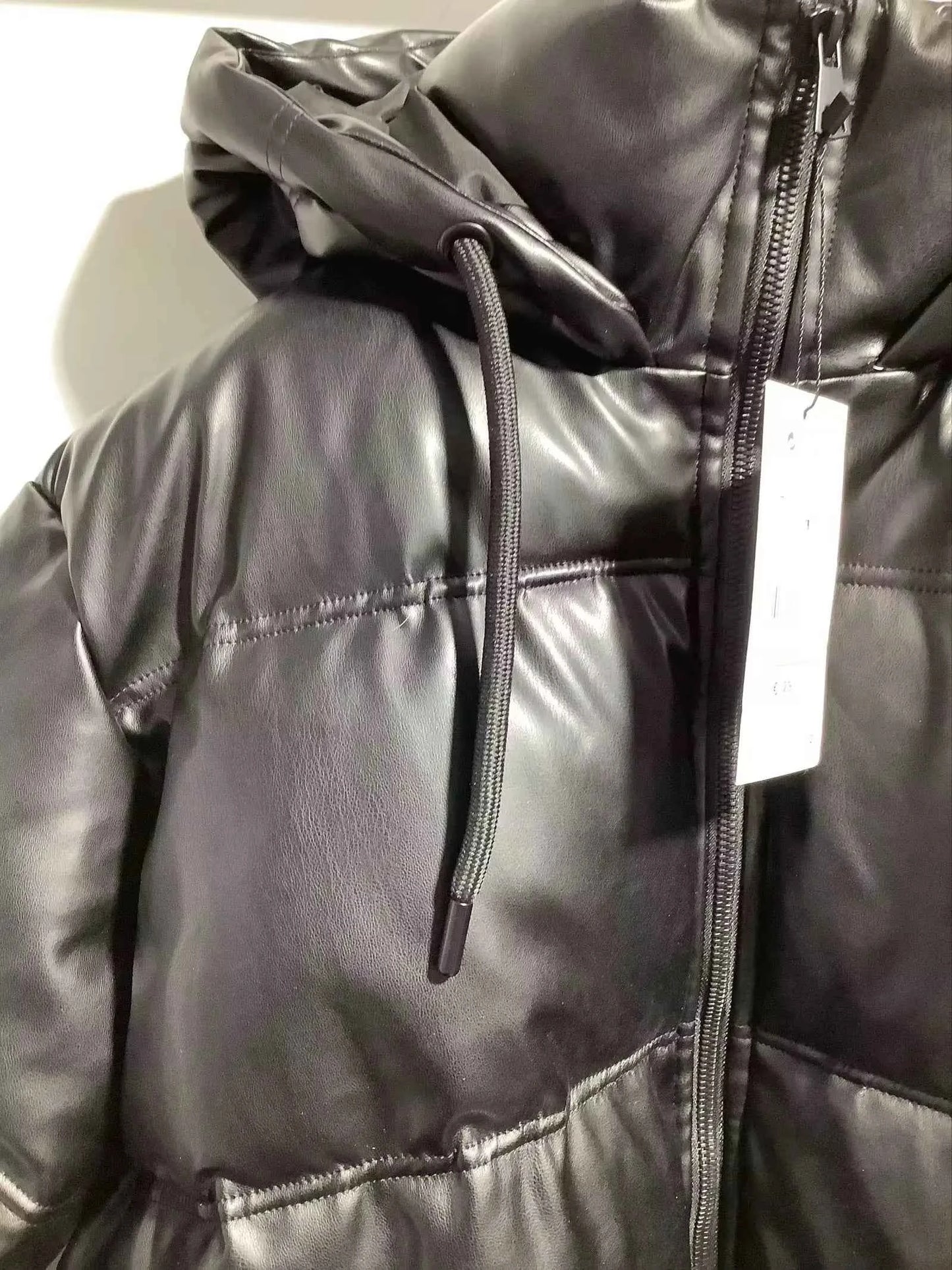 Winter Women's Cold Coat Winter Jackets For Women 2023 Warm Leather PU Parkas Winter Coat Promotion Female Outerwear