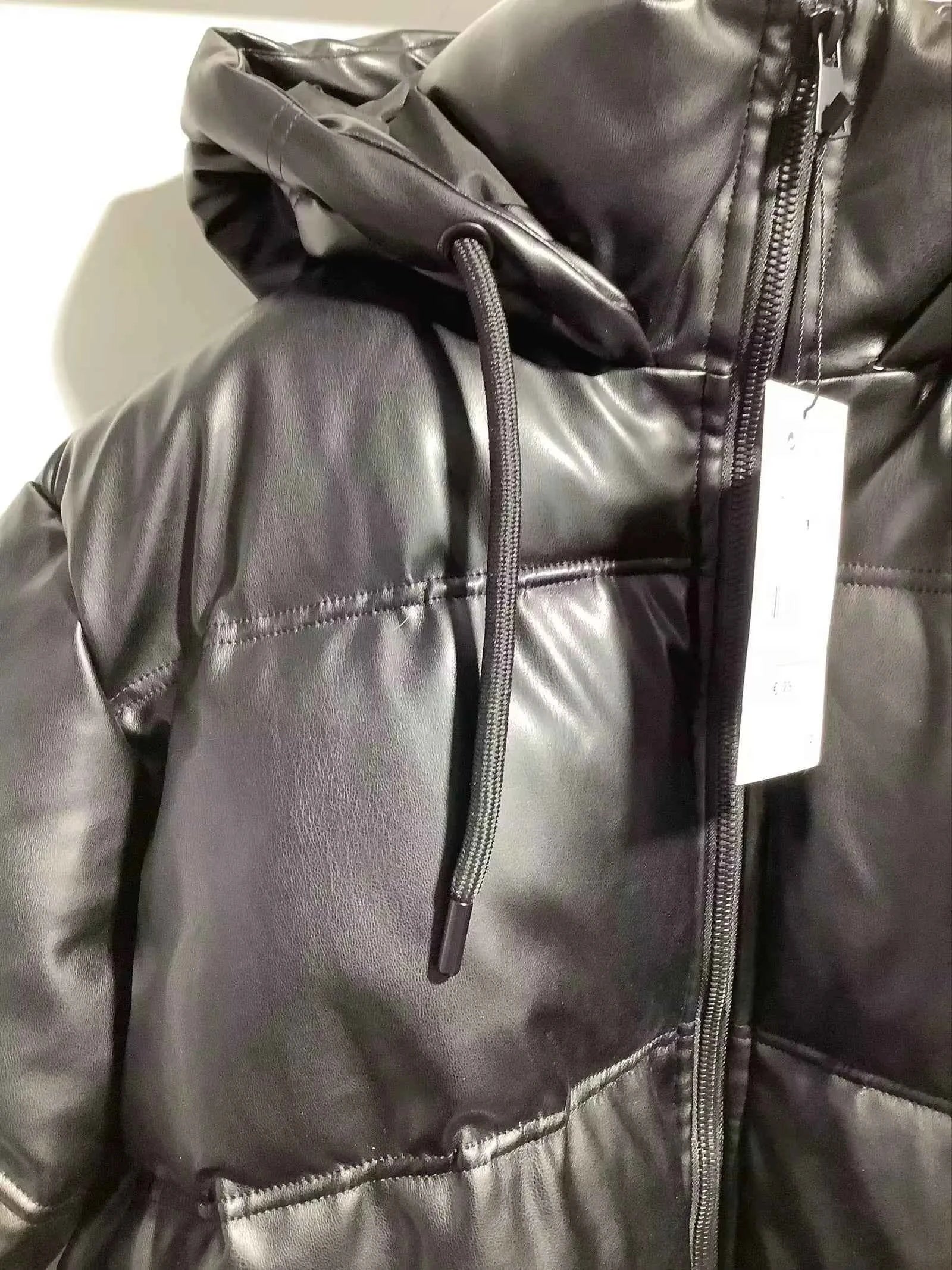 Winter Women's Cold Coat Winter Jackets For Women 2023 Warm Leather PU Parkas Winter Coat Promotion Female Outerwear