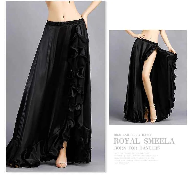 Sexy Belly Dance Skirt Bot f Skirt New Sle Spring Summer Large Swing Beginner Eastern Dance Practice Long Skirt