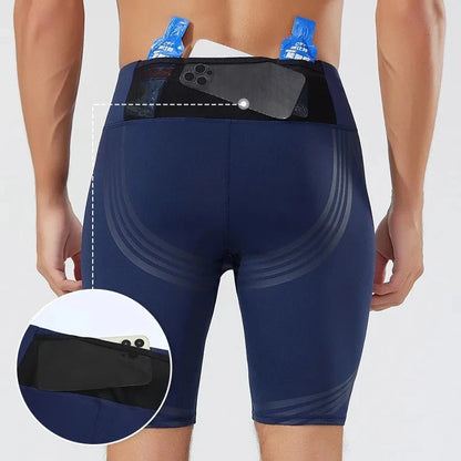 Men Women Pocket Running Tights Shorts Board GYM Exercise Fitness Leggings Basketball Hiking Trainning Sport Soccer Clothing C89