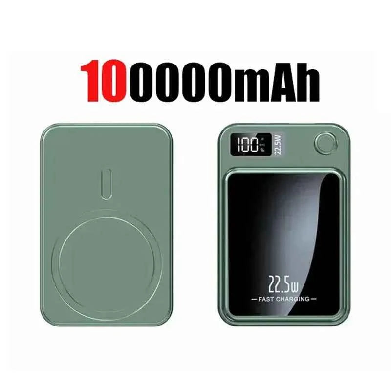 100000mAh Wireless Magnetic Power Bank