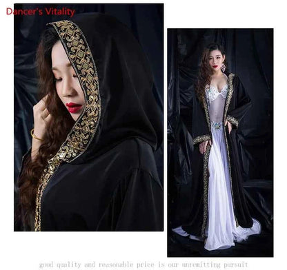 Belly Dance Coat Long Sleeve Robe Competition clothes Tango Cha Cha Dancewear Female adult Temperament Performance Clothing