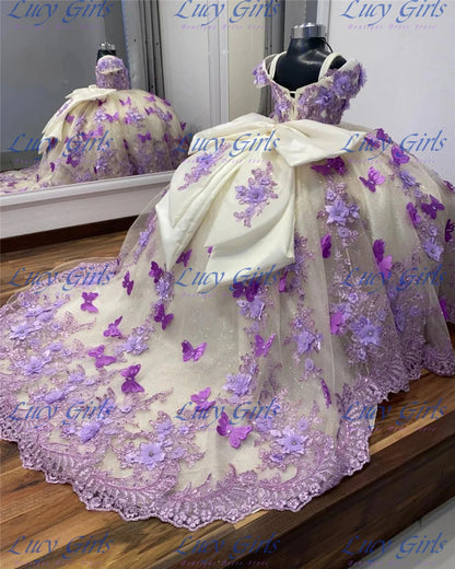 Gorgeous Quality Flower Girl Dress Tulle Fluffy With Exquisite Blue Applique Wedding Dresses Little Girls Birthday Party Gowns