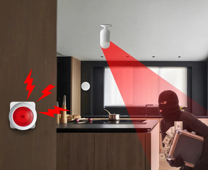 Meian Tuya Zigbee Gateway Multi-Mode Zigbee 3.0 Hub Wifi Bluetooth Gateway Linkage with Water Leak Sensor Door Sensor Smart Home - AMULET RING STORE