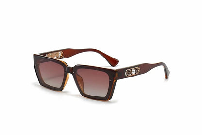 New Polarized Sunglasses - UV400 Protection & Anti-Glare,Trendy Small Frame for Unisex,Perfect for Street Style & Fashion Photos