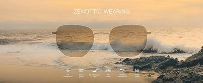 ZENOTTIC Hexagon Polarized Retro Sunglasses for Men Women-Vintage Metal Frame Design UV Protection Trendy Fashion Shades