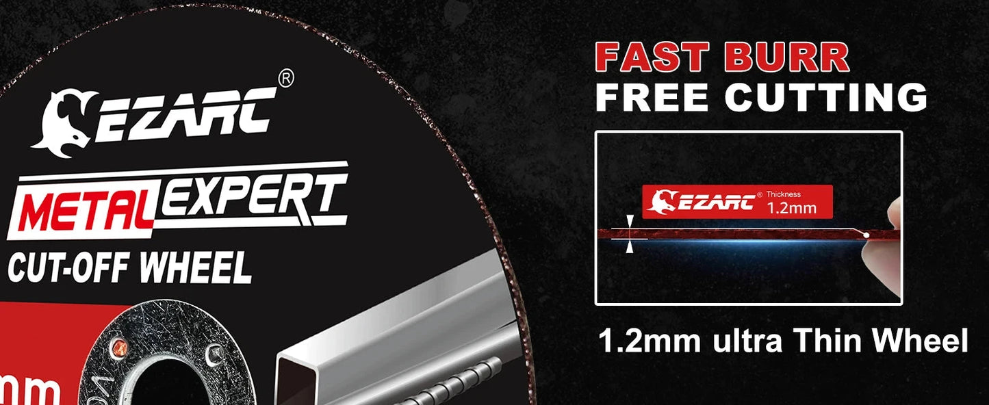 EZARC Cut Off Wheels 24Pcs, 75mm x 1.2 x 10mm Cutting Wheel, Metal & Stainless Steel Cutting Disc for Die Grinder (Thin Design) - AMULET RING STORE