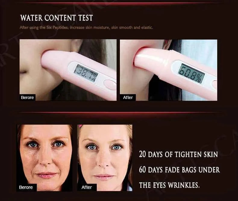 ARTISCARE Six Peptides Face Serum 3pcs/Lot Moisturizing Facial Lifting Skin Care Essence