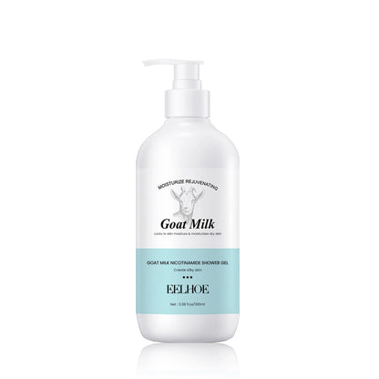 Goat Milk Niacinamide Shower Gel Cleansing Of Keratin Improvement Of Dullness Firming & Moisturizing Whitening Body Care Product