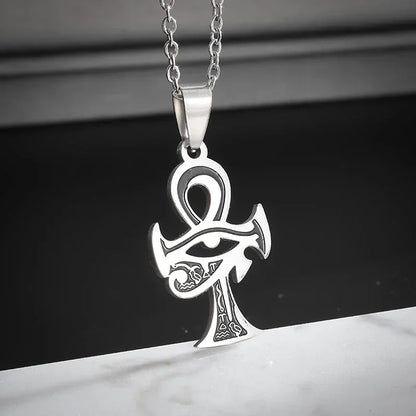 Ancient Egyptian Eye of Horus Necklace Evil Eye Pendant