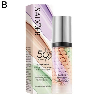 40g Face Primer Makeup Moisturizing Isolation Cream Invisible Pores Facial Correcting Skin Tone Refreshing Cosmetics - AMULET RING STORE