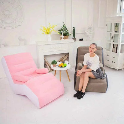 Outdoor Foldable Inflatable Sofa Lounge Couch Sleeping Bed Outdoor Chairs