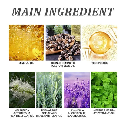 Fast Hair Growth Oil Rosemary Africa Crazy Traction Alopecia Serum Anti Hair Break Thicken Hair Loss Essential Oil For Man Women