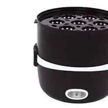 Electric Lunch Box, 3 Layers 2L Portable Electric Heating Bento Lunch Box Food Storage Warmer Container,110V 200W