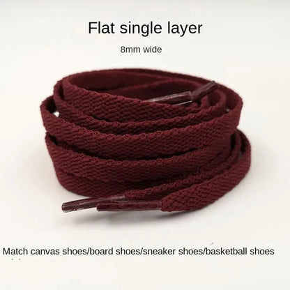 Wine Red Dark Red Dark Red Shoelaces Men and Women Flat Fit Kuanggeweiallstar 1970s Canvas Shoes High-Low Top - AMULET RING STORE