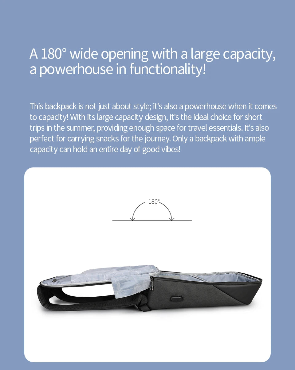 Tigernu Anti Theft Backpacks For Men For Women No Key TSA Lock Backpack 15.6inch Laptop Backpack Schoolbag For Teenager Knapsack - AMULET RING STORE