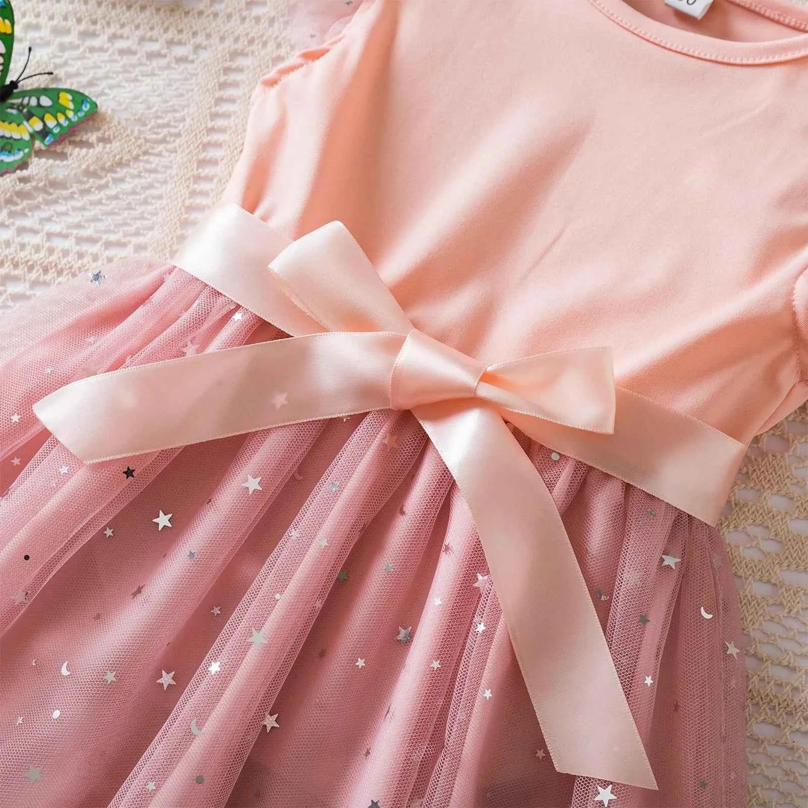 Princess Girls Cosplay Dress Clothes Kids Party Wedding Carnival Birthday Party Princess Evening Tutu Dresses Toddler 2-6Y