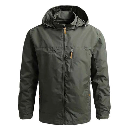 Winter Jacket Fashion Coat Hoodies Camping Hiking Jacket Men's Casual Waterproof Jacket Windbreaker Men Outerwear Men's Clothes