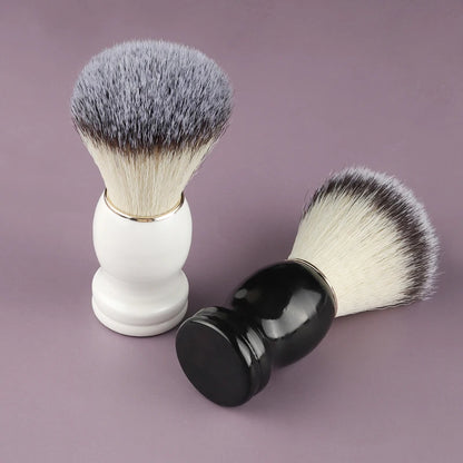 1pcs Brush Makeup Beard Shaving brushes Wooden Handle Bristle Hair Salon Barber Soap Foam Shave Men Facial Cleaning Tools