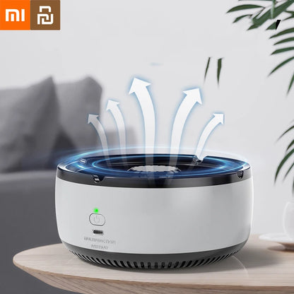 Xiaomi Youpin Air Purifier Ashtray Rechargeable Car Smoking Tank To Remove Second Hand Smoke Odor Sterile Filtration Home New Mi - AMULET RING STORE