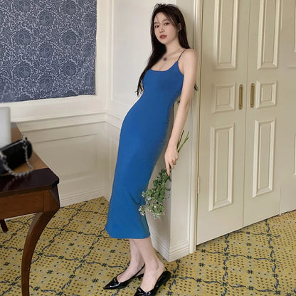 Women's Elegant Split Party Dress - Summer Fashion - AMULET RING STORE