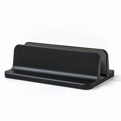 Vertical Laptop Stand For Macbook Air Pro 13 15 16 Desktop Aluminum Stand With Adjustable Dock Size For Notebook Computer Stand - AMULET RING STORE