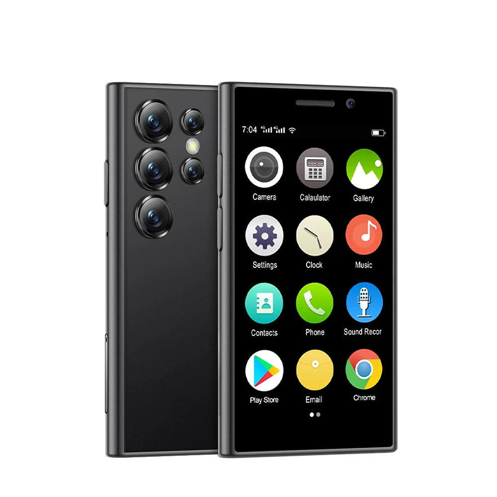 2024 New SERVO S24 Mini 4G Global Smartphone Android System Google Store 2000mAh Facial Unlock Small Smartphones Latest Upgrade - AMULET RING STORE