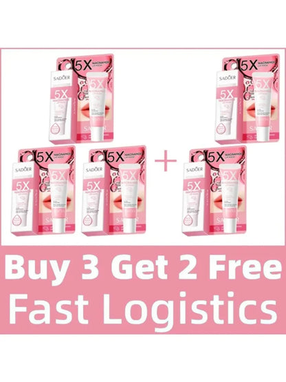 Exfoliating Lip Treatment Mask Gloss - Lightening Melanin Dark Lip Balm Remove Pink Moisturizing Reduce Lip Lines Improve Drynes - AMULET RING STORE