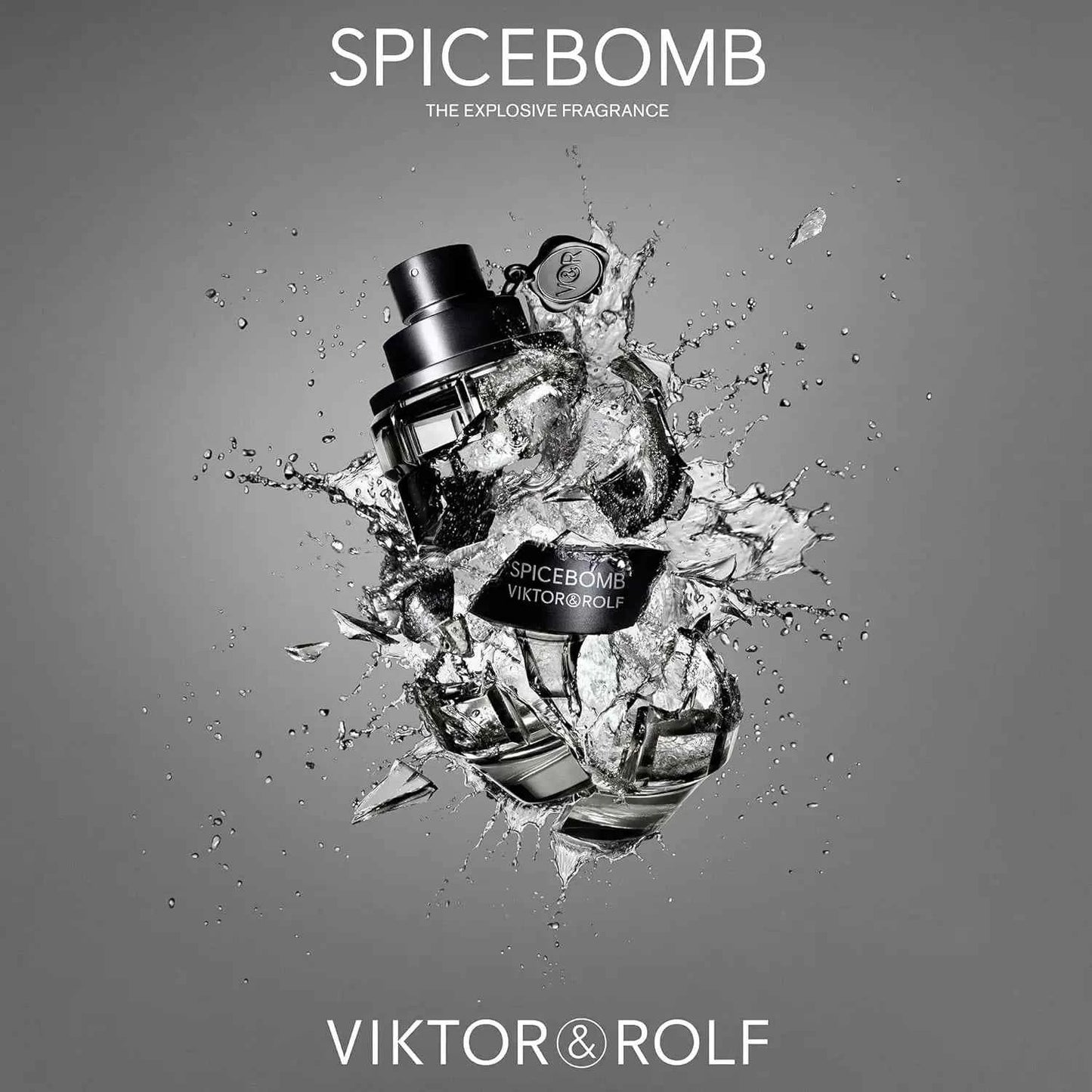 Viktor&Rolf - Spicebomb Eau De Toilette - Woody & Spicy - Cologne for Men - with Notes of Citrus & Tobacco Valentine Perfume