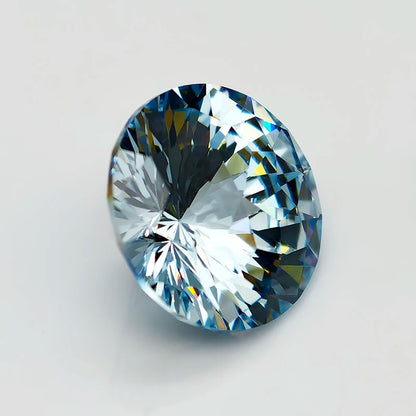 New 5A Quality Round Colored Empire Cut Cubic Zirconia Stones Loose Gemstone for Jewelry Making