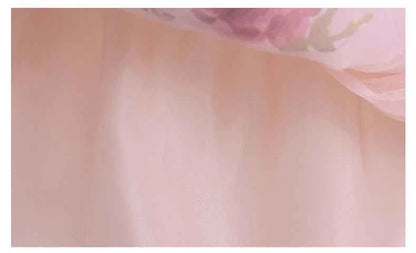 2024 Rose Girls Dress Summer Mesh Fashion Bow Little Princess Baby Dress Christmas Birthday Gifts 1 2 3 4 5 6 Years Kids Clothes