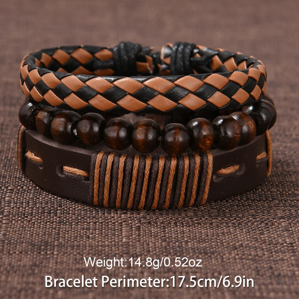 New Hip Hop Mens Fashion Watches Luxury Male Clock Wristwatch Sport MensWrist Watch Bracelet Set Relogio Masculino - AMULET RING STORE