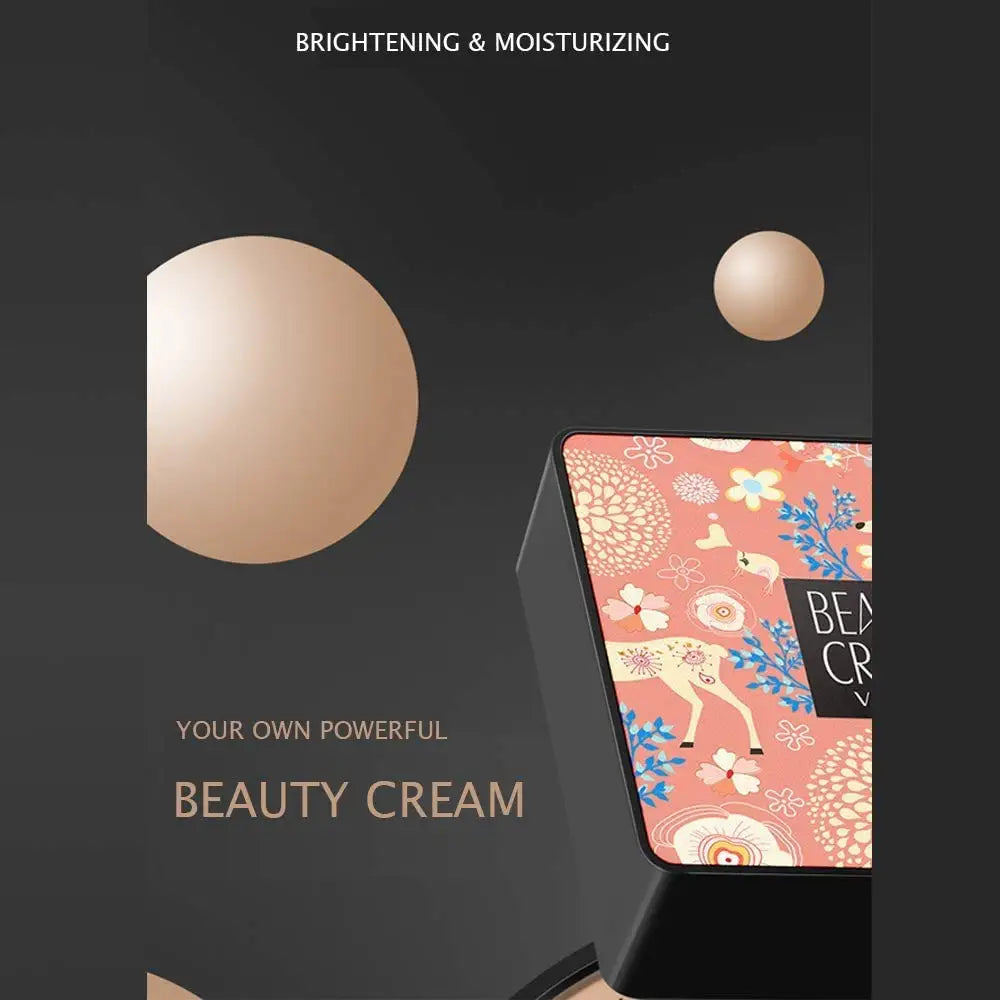 Beauty BB Cream Clear Cover Natural Make Up Nourish Moisturizes Protection Professional Skin Care 2 Colors Choose 20g - AMULET RING STORE