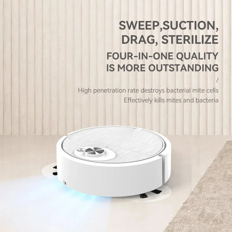 Xiaomi MIJIA 3-in-1 Smart Sweep Robot Suction Power Fully Automatic Home Cleaning Machine 로봇청소기 USB Charge Smart Cleaner - AMULET RING STORE