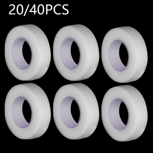 20/40PCS Wholesaler Eyelash Tape Lashes Extension PE Adhesive Breathable Tapes Lifting Lash Grafting Accessories Makeup Tools - AMULET RING STORE