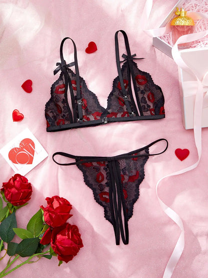 Erotic Nightdress Clothe Women Nightgowns Sexy Nightwear Lace Patchwork Lingerie Nighty Sleepwear Wedding Pajama Set Date Parent - AMULET RING STORE