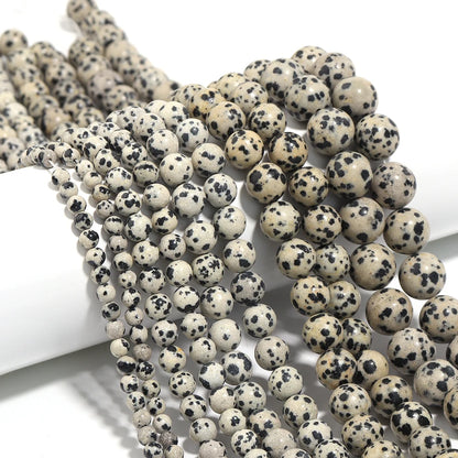 Natural Stone 4 6 8 10 12mm Round Tiger Eye Amethyst Agate Jades Stone Spacer Bead For Jewelry Making Diy Bracelet Needlework