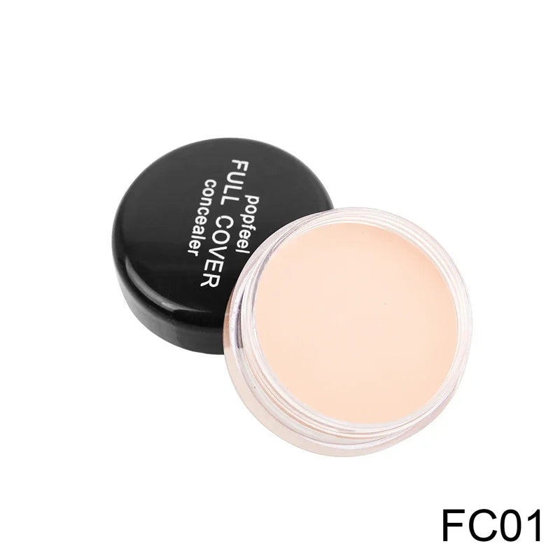 High Coverage Concealer Corrector Anti Dark Circle Whitening Cream Matte Foundation BB Cream for Face Makeup Base Cosmetics - AMULET RING STORE