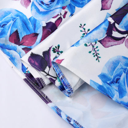 Girls' formal dress dress, printed princess dress, children's dress, flower performance outfit, children's dress